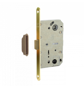 Межкомнатный механизм под фиксатор  VЕTTORE WC 410 B-S MAGNET GP  (Золото)