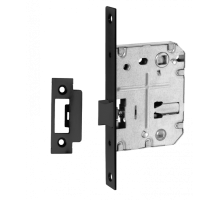 Межкомнатный механизм под фиксатор  VETTORE WC 170 KEVLAR MBP (Чёрный матовый)