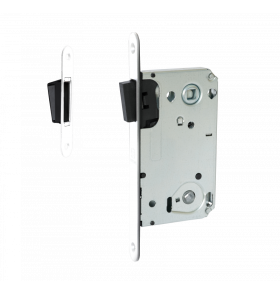 Межкомнатный механизм под фиксатор  VETTORE WC 530 B-S MAGNET MWP (Белый Матовый)
