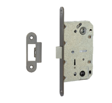 Межкомнатный механизм под цилиндр WC 410 C-S KEVLAR GRAFIT (графит, межос. 85 мм, бексет 50 мм)