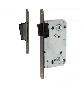 Межкомнатный механизм под фиксатор  VЕTTORE WC 530 B-S MAGNET АВ  (Бронза)