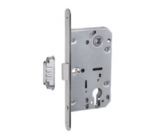 Межкомнатный механизм под цилиндр  VЕTTORE 410 C-S MAGNET NI  (Никель)