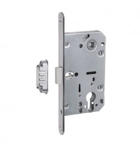 Межкомнатный механизм под цилиндр  VЕTTORE 410 C-S MAGNET NI  (Никель)