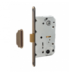 Межкомнатный механизм под фиксатор  VЕTTORE WC 410 B-S MAGNET AB  (Бронза)