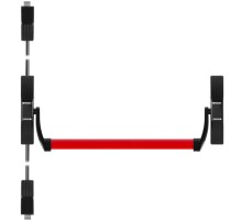 Ручка-штанга нажимная Fuaro AP.1700C push-bar (ANTI-PANIC 1700С) с тягами для двухстворчатых дверей