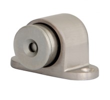 Упор Punto  дверной напольный DFIX/MF52 (DSM-52) магнитный SN-3 мат.никель