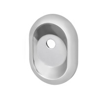 Накладка на шток цилиндра ESC.O/CRE/OV.14 (ESC-14-O) CP хром (2шт. в уп.,отгр. по 1 шт)