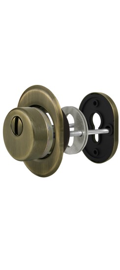 Броненакладка Fuaro (Фуаро) DEF.CRE/OV-set.9726 (DEF 9726) M6x90 врезная с чашкой AB-6 зелёная бронза Броненакладка Fuaro (Фуаро) DEF.CRE/OV-set.9726 (DEF 9726) M6x90 врезная с чашкой AB-6 зелёная бронза