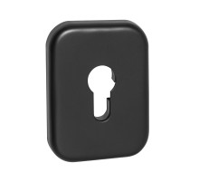 Накладка на цилиндр ESC.C.TRD/K.486 BL-24 черный (1 шт.)