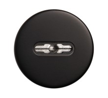 Накладка на сувальдный замок ESC.S-auto.RLR/R.486 BL-24 черный (1шт.)