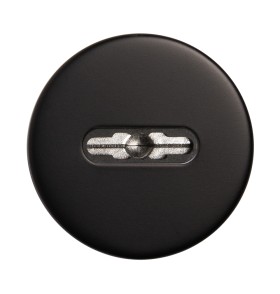 Накладка на сувальдный замок ESC.S-auto.RLR/R.486 BL-24 черный (1шт.)