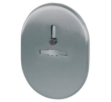 Накладка на сувальдный замок ESC.S-lift.SF/OV.476 (ESC 476) с шторкой SN мат.никель
