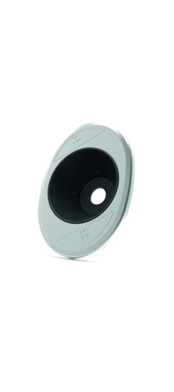 Накладка Mottura (Моттура) на замок 3D KEY, наружная 95.504A0 /глубина 20 (Мат. хром), 1 шт