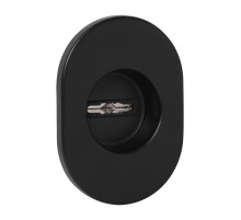 Накладка на сувальдный замок ESC.S-auto.RLR/U/R.477 BL-24 черный (1шт.)