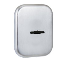 Накладка на сувальдный замок ESC.S.XL/K.486SSC (SC 486-S SQ XL) со шторкой сатинированный хром (1шт)