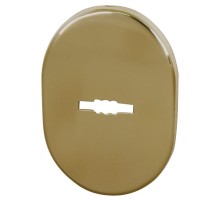Накладка на сувальдный замок ESC.S.SF/OV.475 (ESC 475) GP латунь
