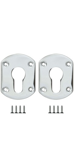 Накладка Fuaro (Фуаро) на цилиндр ESC.C+C/OV.set (ESC031) CP хром (2шт.)