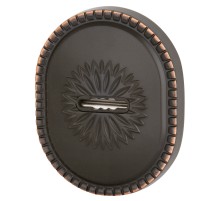 Накладка на сувальдный замок ESC.S-auto.CL/OV (PS-DEC CL) ABL-18 темная медь