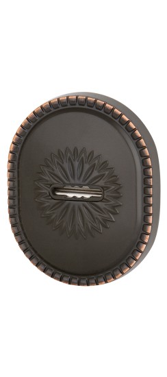 Накладка Armadillo (Армадилло) на сувальдный замок ESC.S-auto.CL/OV (PS-DEC CL) ABL-18 темная медь Накладка Armadillo (Армадилло) на сувальдный замок ESC.S-auto.CL/OV (PS-DEC CL) ABL-18 темная медь