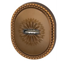 Накладка на сувальдный замок ESC.S-auto.CL/OV (PS-DEC CL) BB-17 коричневая бронза