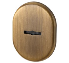 Декоративная накладка на сувальдный замок со шторкой PS-DEC CT (ATC Protector 1) AB-77 Бронза