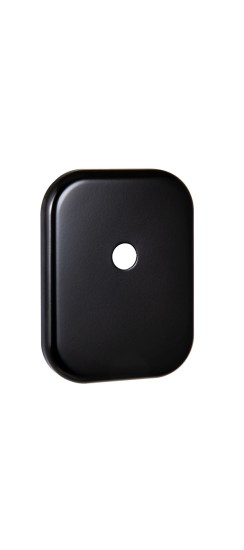 Накладка Fuaro (Фуаро) на шток цилиндра ESC.O.XL/K.486 (ESC 486-O SQ XL) BL черный (1шт.)