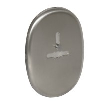 Накладка на сувальдный замок ESC.S-lift.ECO/OV.476 (ESC 476 eco) с шторкой SN мат.никель