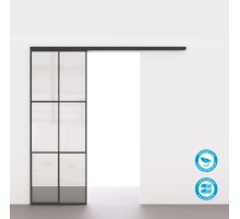 Комплект для раздвижных профильных дверей SLD.Comfort-PRO.SET2.PROF soft close/80