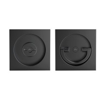Ручка поворотная для раздвижных дверей SH.QUADRO55.BK8 BL-26 черный