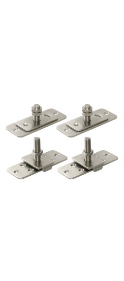 Комплект Armadillo (Армадилло) монтажных пластин SLD.Comfort-PRO/telescope.static door plates