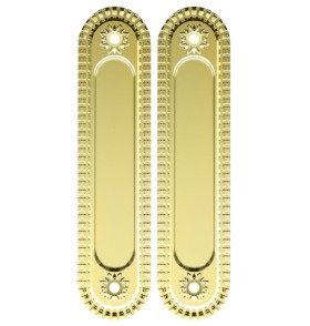 Ручка для раздвижных дверей SH.CL152.010 (SH010/CL) GOLD-24 золото 24К