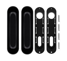 Ручка для раздвижных дверей Punto SH.SL152.010 (Soft LINE SL-010) BL черный