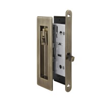 Защелка с ручками для раздвижных дверей SH.URB153.KIT011-BK (SH011 URB) АВ-7 бронза