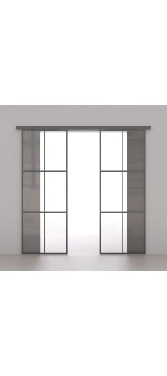 Комплект Armadillo (Армадилло) для раздвижных профильных дверей SLD.Comfort-PRO.SET4.PROF synchron/80