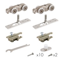 Комплект для раздвижных дверей SLD.Comfort-PRO.SET1.rollers/80