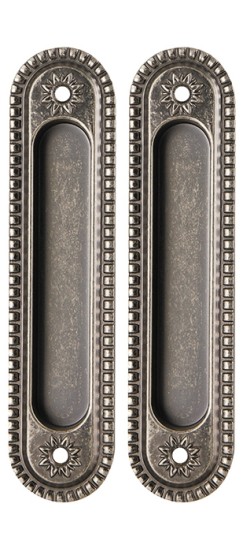 Ручка Armadillo (Армадилло) для раздвижных дверей SH.CL152.010 (SH010/CL) AS-9 античное серебро