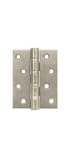 Петля Armadillo (Армадилло) универсальная IN4500UC-BL SN 102x75x3 INOX304 матовый никель БЛИСТЕР