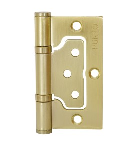 Петля универсальная без врезки IN3200W-HD SB (200-2B/HD 75x2,5) мат. золото