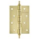 Петля универсальная IN4400UA-BL SB (4BB/A/BL 100x75x2,5) мат. золото БЛИСТЕР