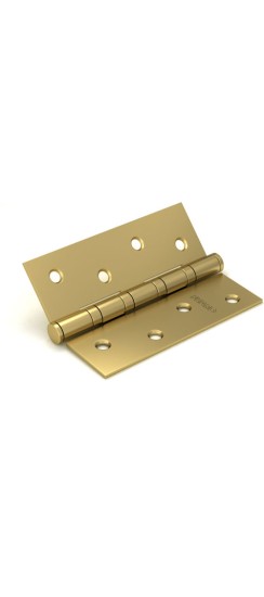 Петля Fuaro (Фуаро) универсальная IN5400U-BL SB (4BB/BL 125x75x2,5) мат. золото БЛИСТЕР Петля Fuaro (Фуаро) универсальная IN5400U-BL SB (4BB/BL 125x75x2,5) мат. золото БЛИСТЕР