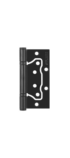 Петля Fuaro (Фуаро) универсальная без врезки IN4500W-BL BL (500-2BB/BL 100x2,5) черный матовый БЛИСТЕР Петля Fuaro (Фуаро) универсальная без врезки IN4500W-BL BL (500-2BB/BL 100x2,5) черный матовый БЛИСТЕР