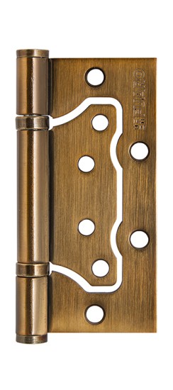 Петля Fuaro (Фуаро) универсальная без врезки IN4500W CFB (500-2BB 100x2,5) кофе глянец