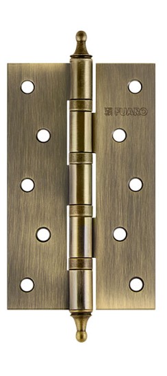 Петля Fuaro (Фуаро) универсальная IN5400UA-BL AB (4BB/A/BL 125x75x2,5) бронза БЛИСТЕР