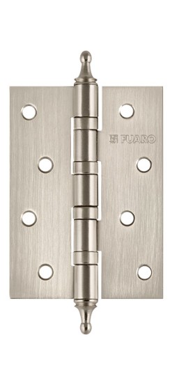 Петля Fuaro (Фуаро) универсальная IN4400UA-BL SN (4BB/A/BL 100x75x2,5) мат. никель БЛИСТЕР