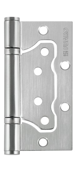 Петля Fuaro (Фуаро) универсальная без врезки IN4500W-BL SC (500-2BB/BL 100x2,5) матовый хром БЛИСТЕР