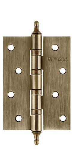 Петля Fuaro (Фуаро) универсальная IN4400UA-BL AB (4BB/A/BL 100x75x2,5) бронза БЛИСТЕР