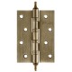 Петля универсальная IN4400UA-BL AB (4BB/A/BL 100x75x2,5) бронза БЛИСТЕР