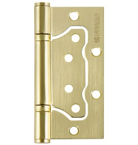 Петля универсальная без врезки IN4500W-BL SB (500-2BB/BL 100x2,5) мат. золото БЛИСТЕР