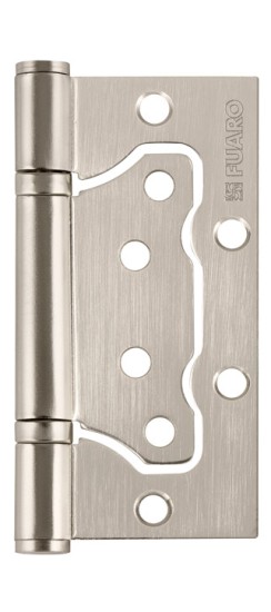 Петля Fuaro (Фуаро) универсальная без врезки IN4500W-BL SN (500-2BB/BL 100x2,5) мат. никель БЛИСТЕР