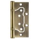 Петля универсальная без врезки IN4500W-BL AB (500-2BB/BL 100x2,5) бронза БЛИСТЕР